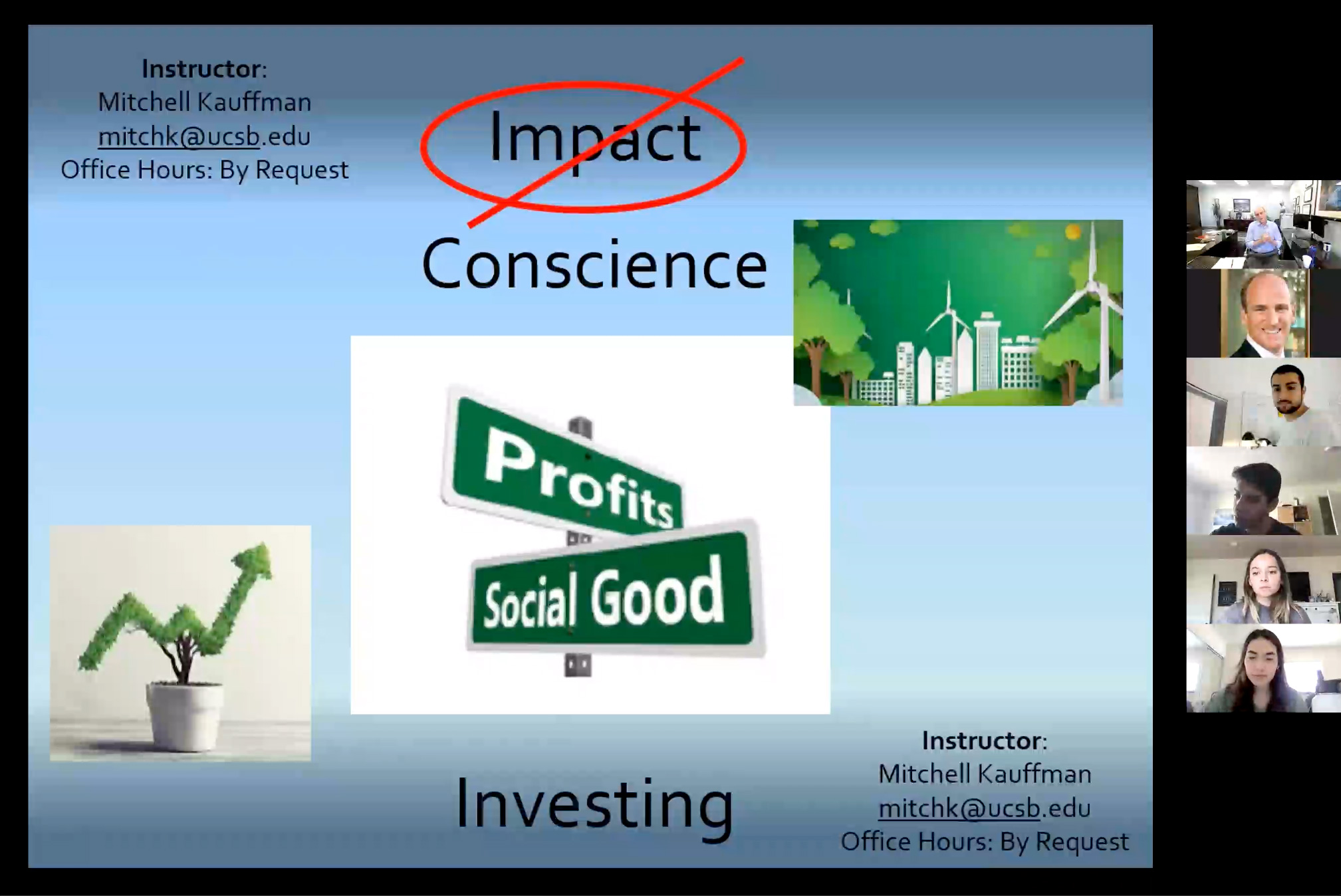 Impact Investing Class 1 Video